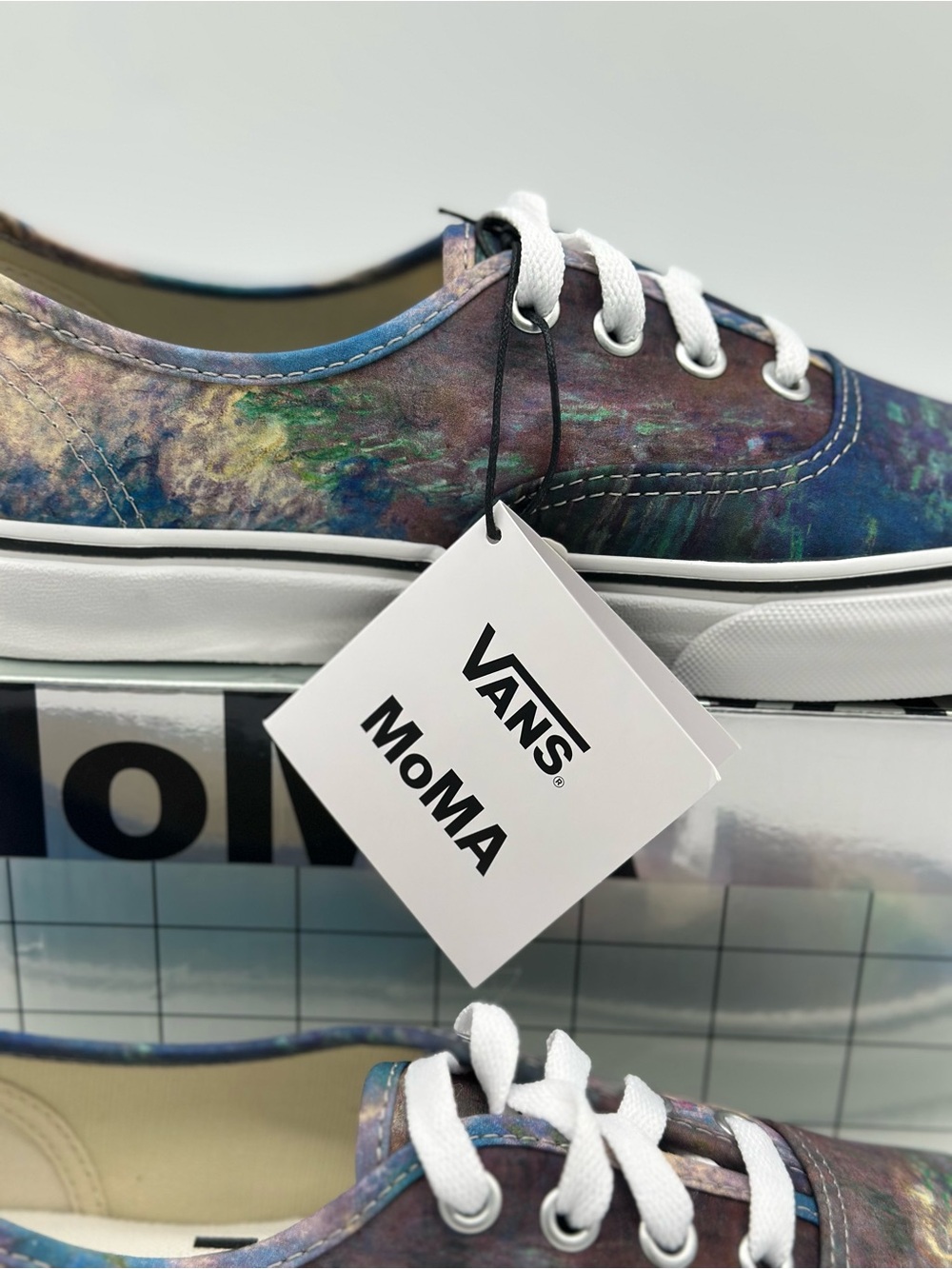 Vans x MoMA Multicolor Low Top Sneakers - White Laces - Picture 2 of 9